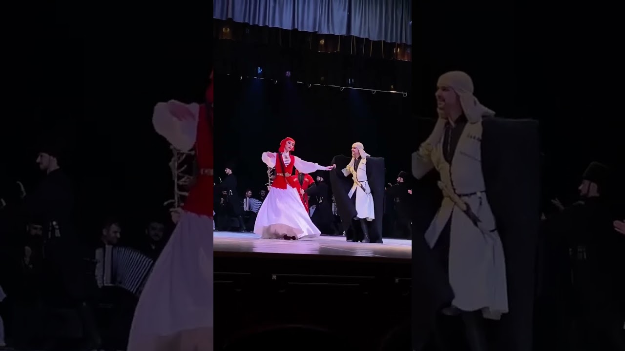 Abkhazian Dance Apsua Apsini by Kabardinka