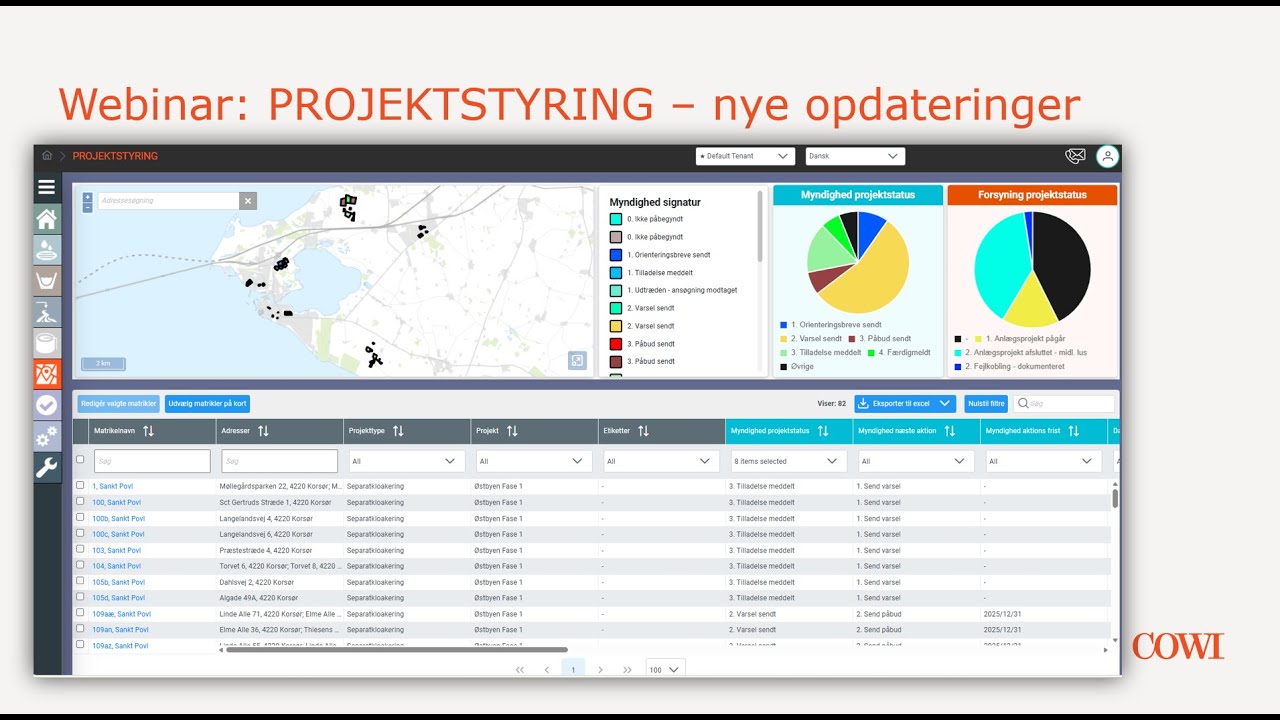 S-PLAN webinar: Nye funktioner i PROJEKTSTYRING