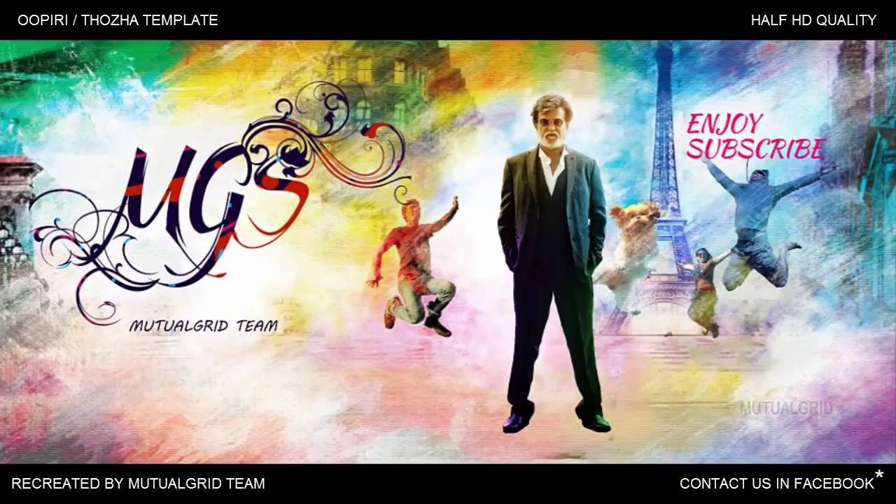 Thozha / Oopiri Poster Video Template - After Effects | MutualGrid