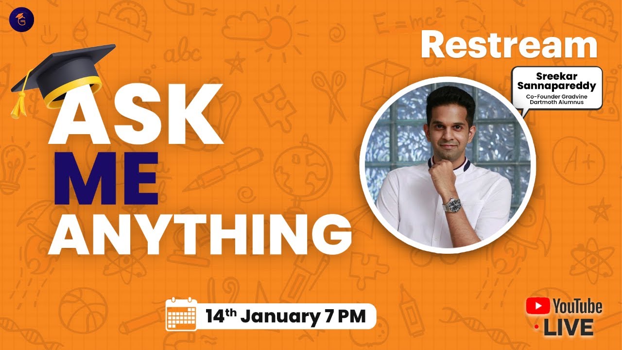 Ask Me Anything 🔥 | Study Abroad, Visas, Careers & More | LIVE with Sreekar 🎙️