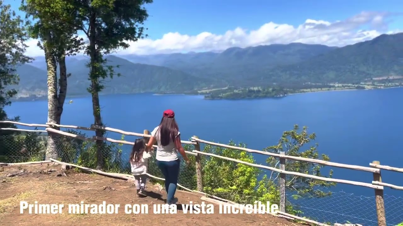 Viajando con Eli, salto el calzoncillo en lago Rupanco