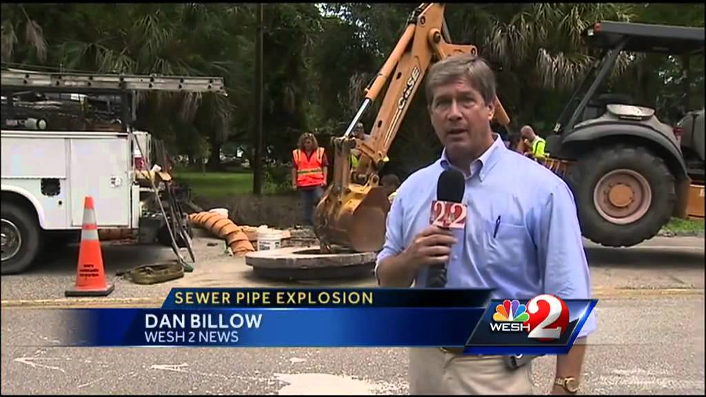 Exploding sewer gas injures 3 people
