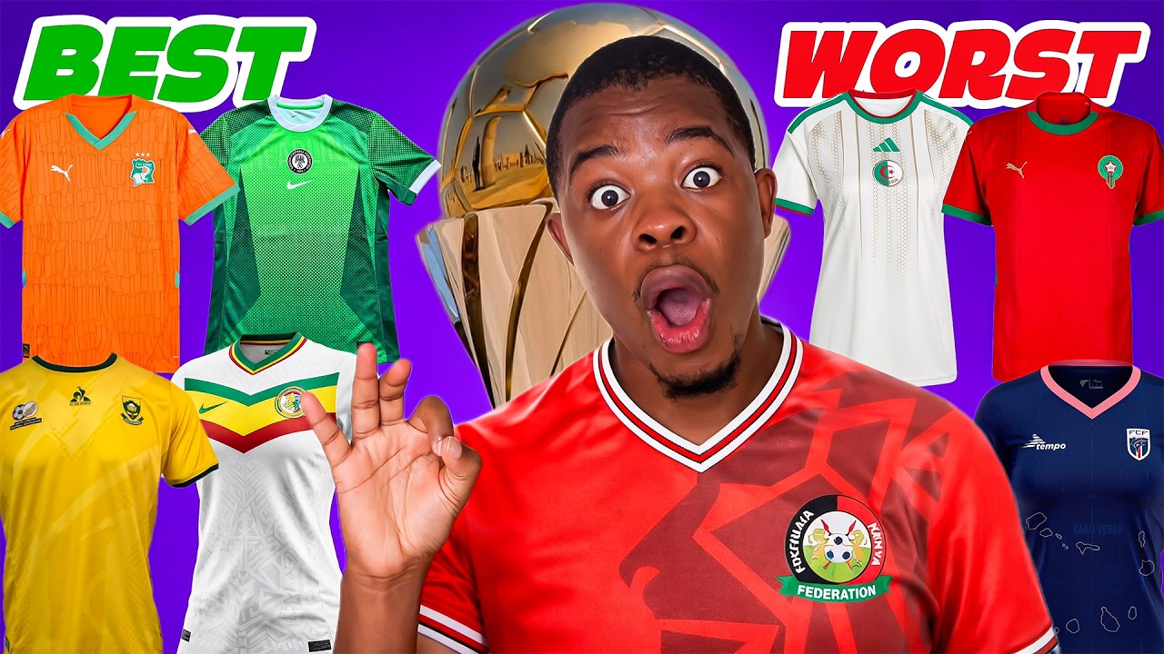 RANKING ALL LEAKED WAFCON 2026 HOME KITS