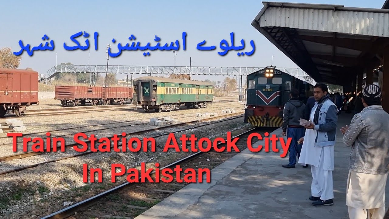 Train Station Attock City In Pakistan
