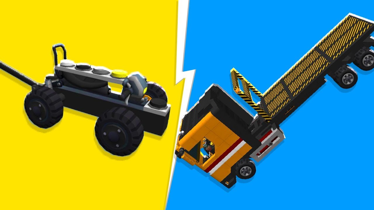 Noob VS Pro Tow Truck Challenge - Scrap Mechanic | JeromeACE
