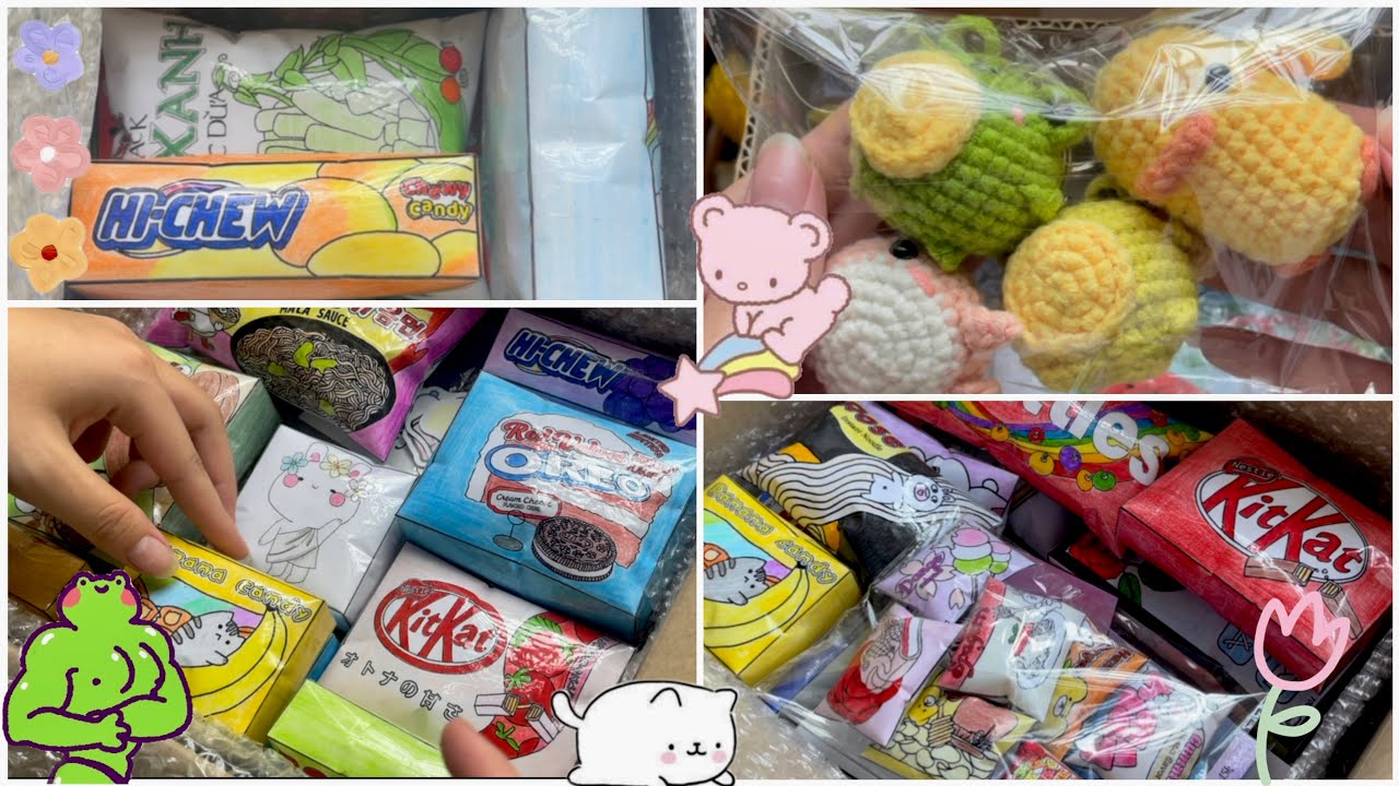 Gói các đơn hàng siêu xinh cùng mình 🫶🫶 - Packing paper squishy orders