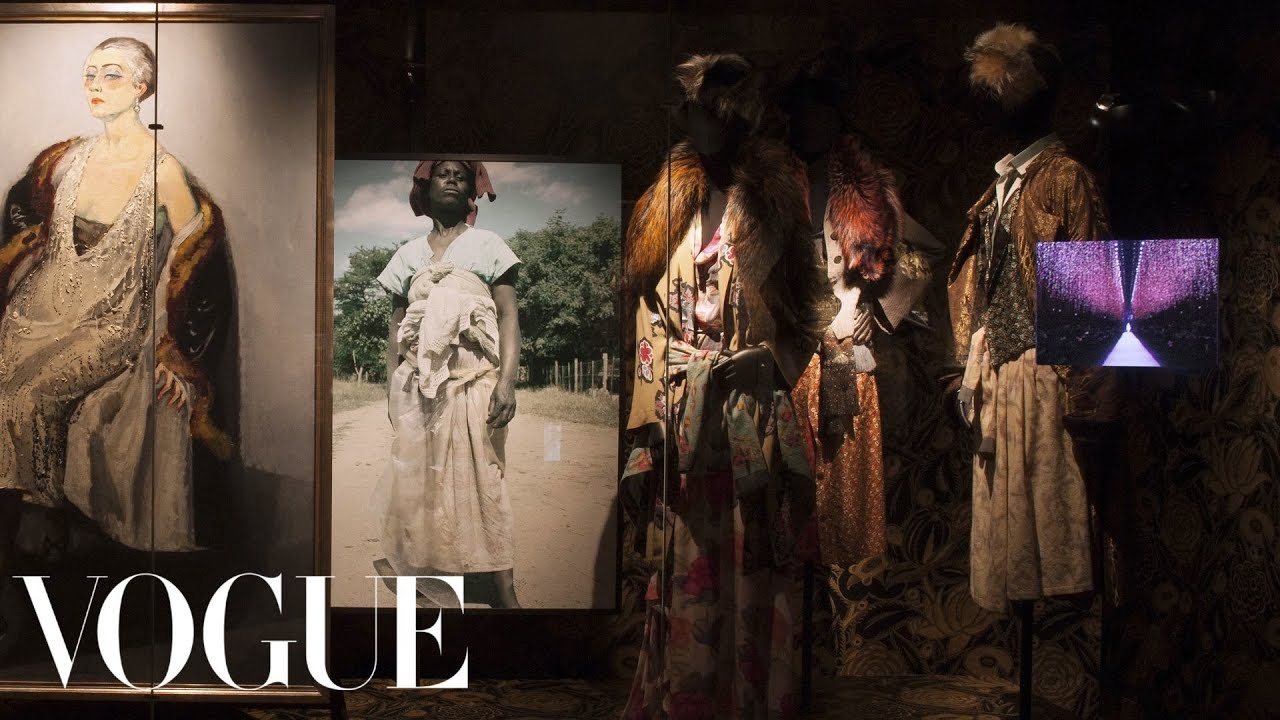Tim Blanks Tours Dries Van Noten's First Art Exhibit - Inspirations