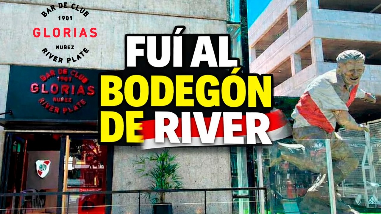 COMIENDO EN RIVER (me crucé con un exjugador campeón)
