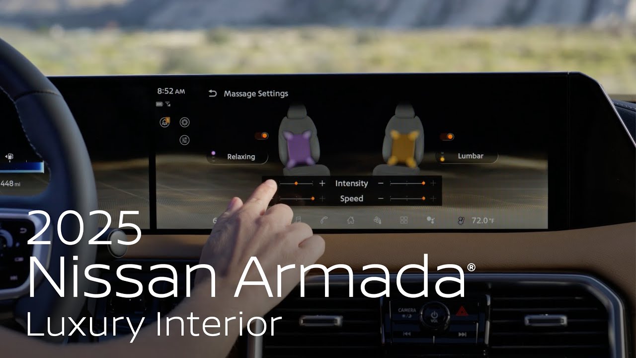 All-New 2025 Nissan Armada&reg; SUV | Luxury Interior