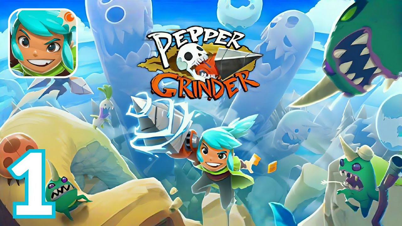 Pepper Grinder By Crunchyroll | Gameplay Part 1 | Android iOS | New Game