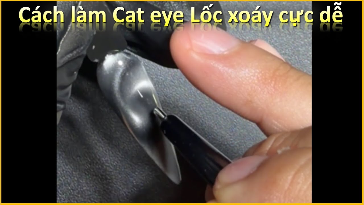 Cách làm Cat eye lốc xoáy - Phong Tran Art
