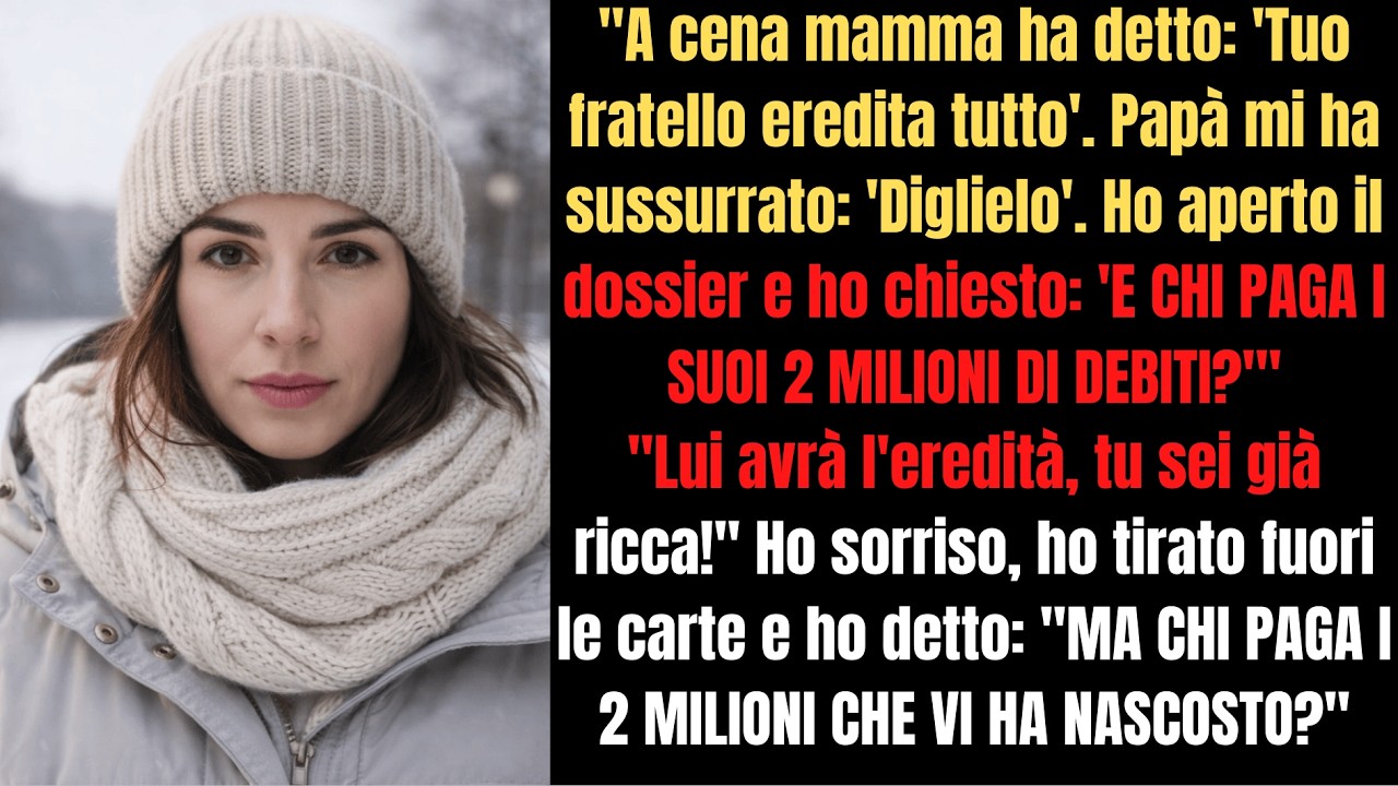 Mio fratello ha ereditato tutto. Non sapeva che avevo le prove... 📂🔥