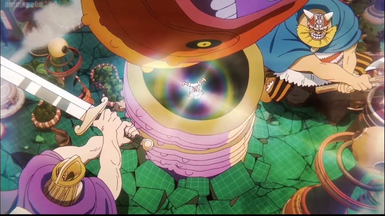 Dory and Brogy save Luffy from Gorosei | Luffy Meets the Giants after a Long Time 