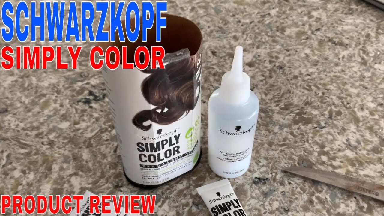 ✅  Schwarzkopf Simply Color 🔴
