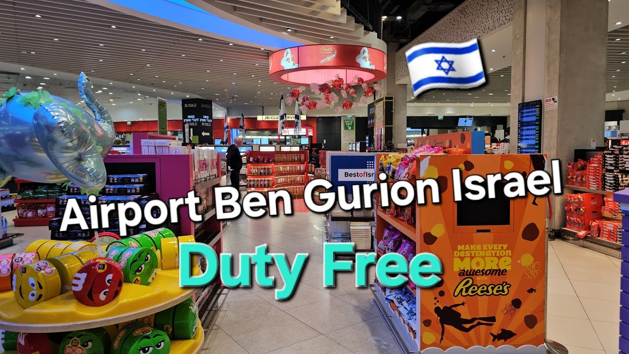 🇮🇱 TLV (Ben Gurion) Airport Israel.Terminal 3. Обзор аэропорта Бен Гурион Израиль .  Duty Free Обзор