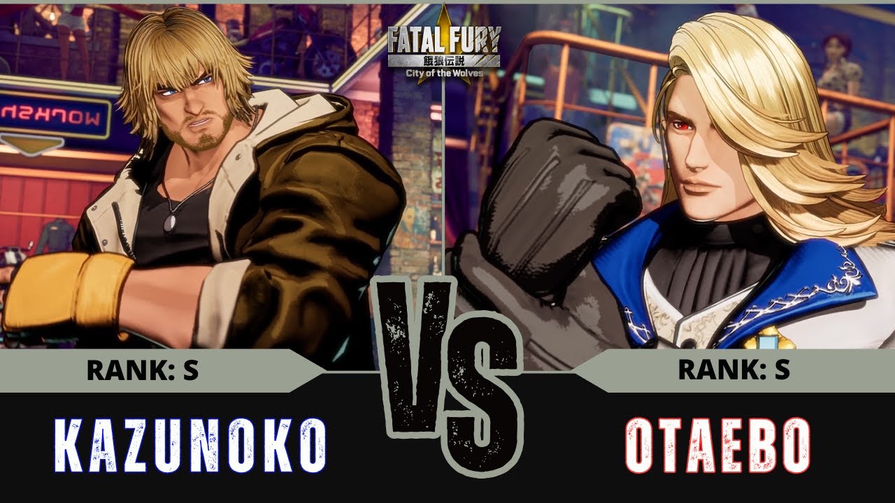 FF:CotW 🐺 KAZUNOKO (Ken) vs OTAEBO (Kain)⭐Replay Match - FATAL FURY: CotW - 08/25