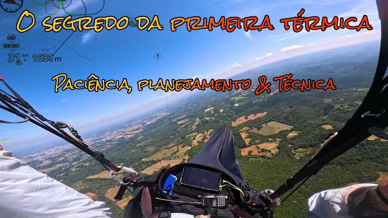 O segredo da primeira térmica de parapente!