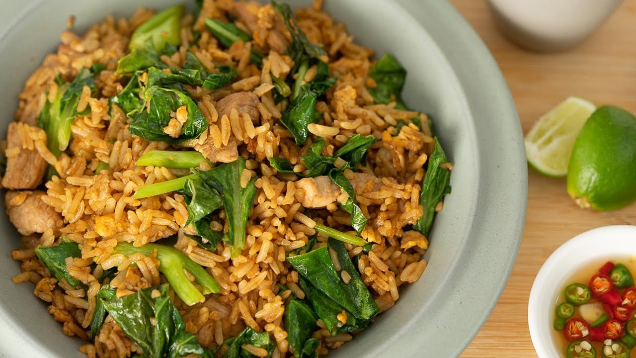 Pork Fried Rice | Khao Pad Moo | ข้าวผัดหมู | Cooking with Nart