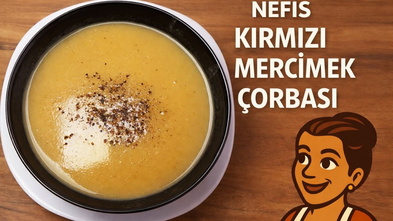 Lokanta Usulü Mercimek Çorbası ❤️Tam Kıvamında Bol Lezzetli 