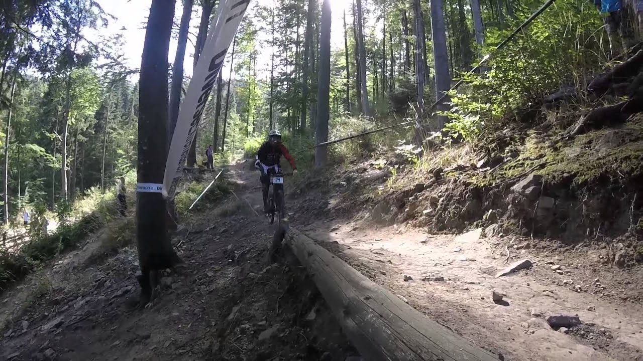 Mistrzostwa  Europy   Wisła 2015 Downhill Stożek