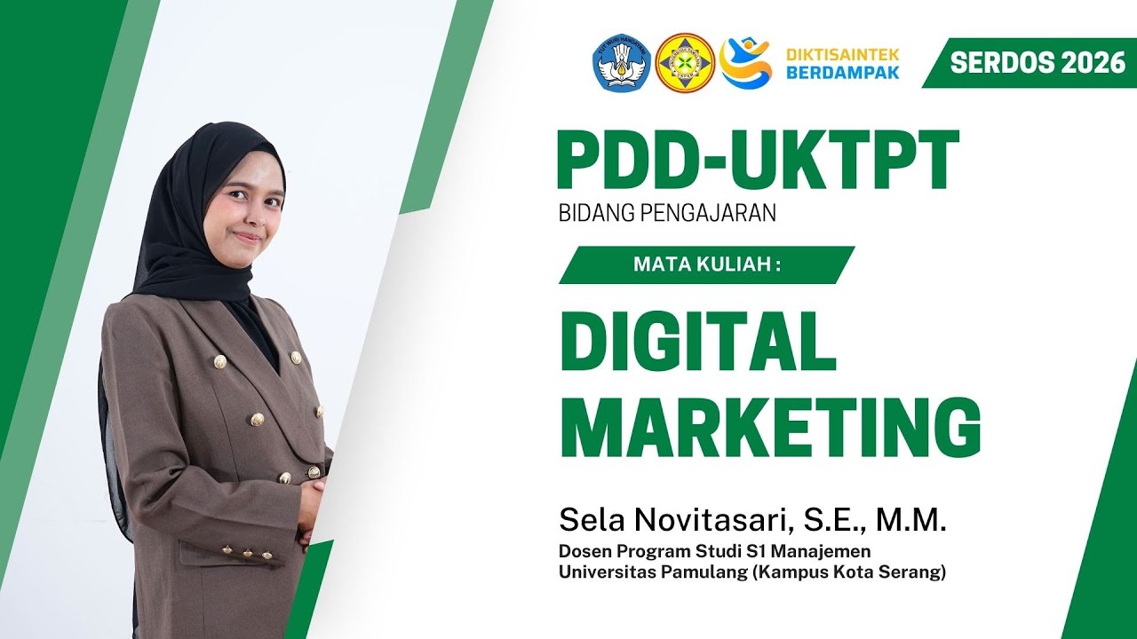 PDD-UKTPT BIDANG PENGAJARAN SERDOS 2026 | UNIVERSITAS PAMULANG | SELA NOVITASARI, S.E., M.M