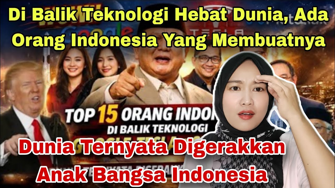 MERINDING, DI BALIK TEKNOLOGI HEBAT DUNIA, TERNYATA ORANG INDONESIA YANG MEMBUATNYA‼️MALAYSIAN REACT