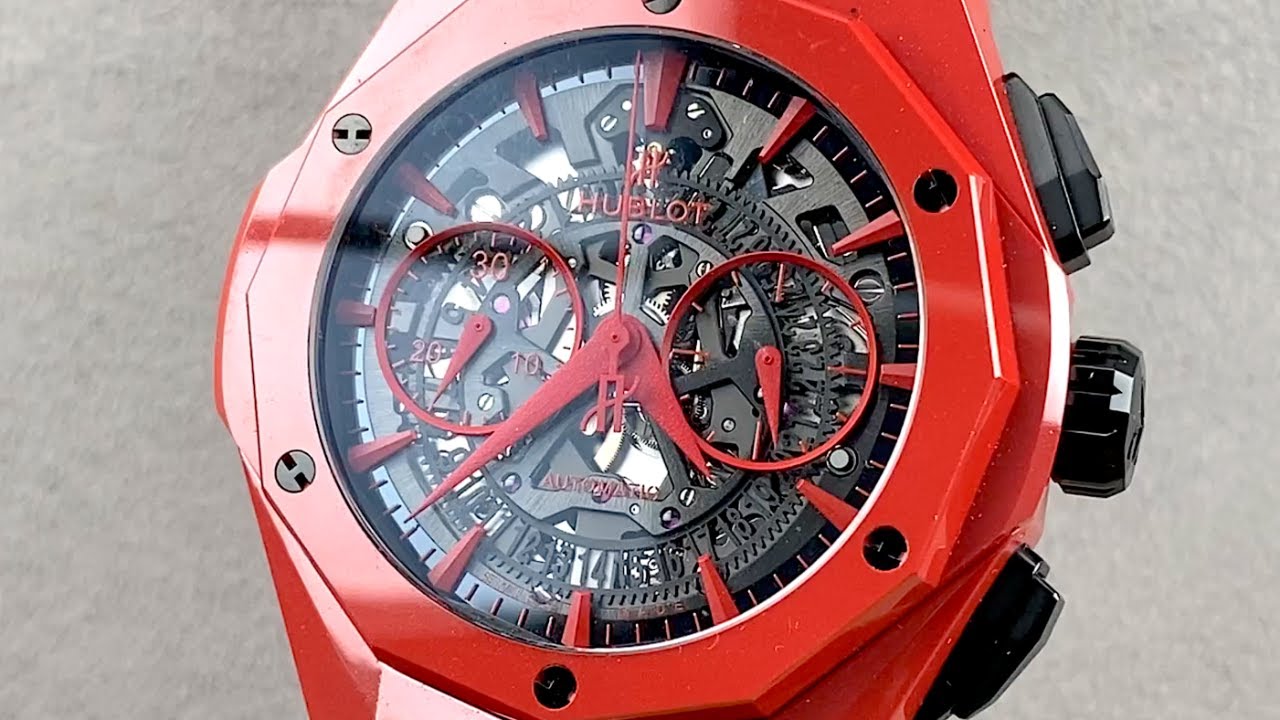 Hublot Classic Fusion Aerofusion Chronograph Orlinski Red Magic Hublot Watch Review