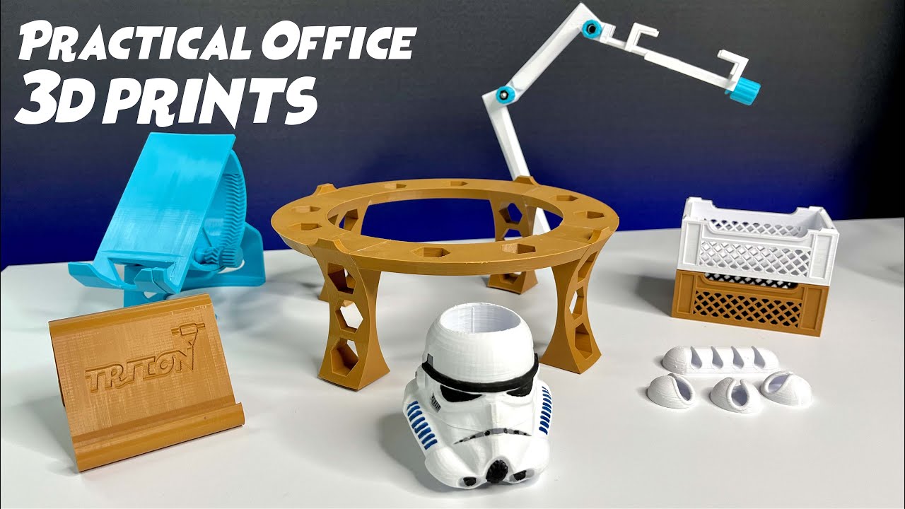Practical Perfect 3D Prints for the Office