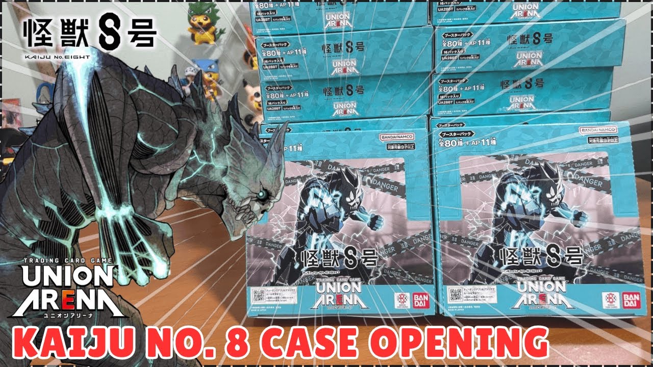 【UNION ARENA】 KAIJU NO. 8 CASE OPENING! CAN WE FINALLY GET A 3 STAR PLEASE!!!