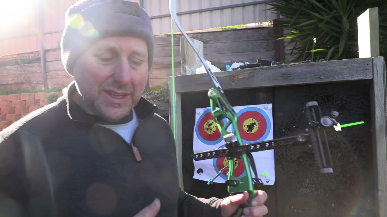 Testing 320 grain points in a recurve bow