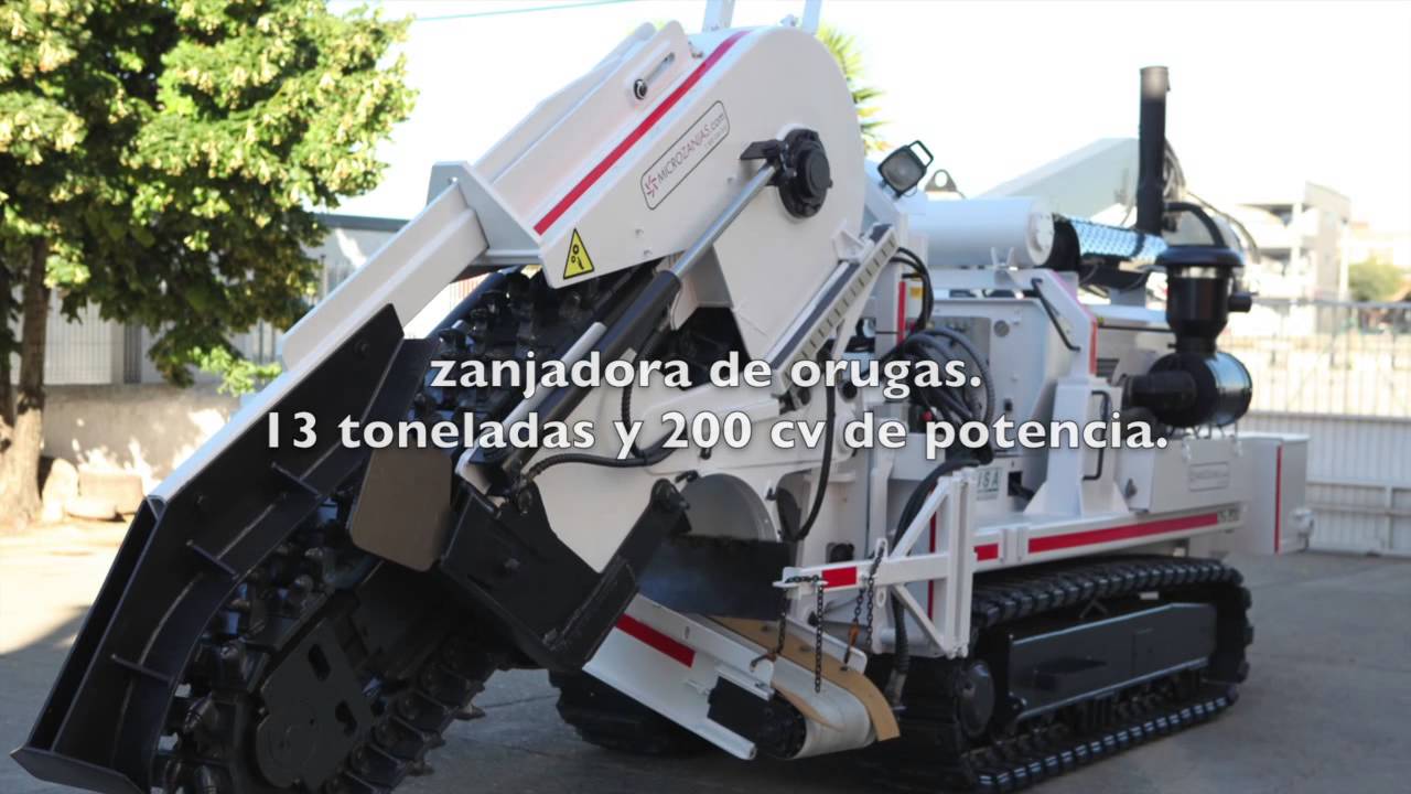 diferencia entre zanjadoras