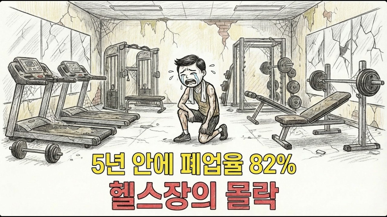 5년 안에 10곳 중 8곳이 사라진다? 헬스장의 충격 현실