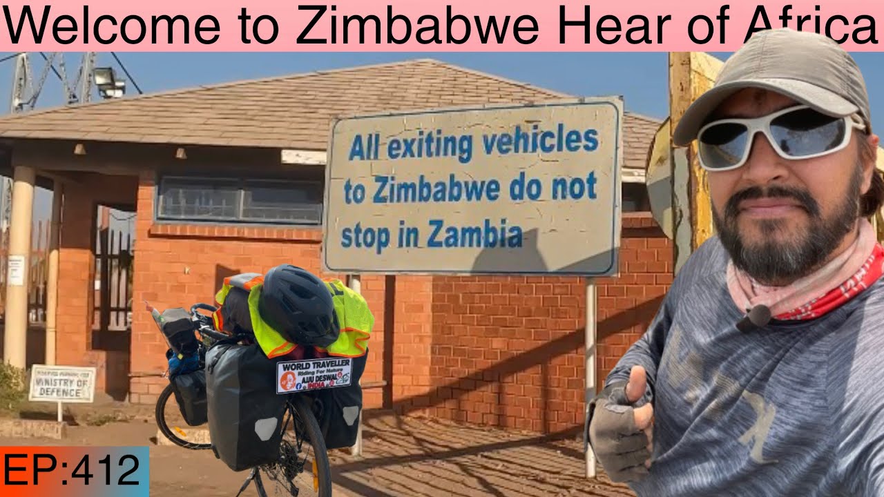 Zambia to Zimbabwe by Road &ndash; The Ultimate Border Experience @RidingWithAjju 