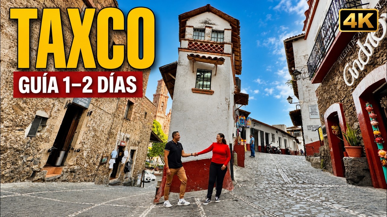 📍 TAXCO 🇲🇽 QUÉ HACER PUEBLO MÁGICO + BONITO Guerrero 🏰 Guía COMPLETA 💵 Planes BARATOS & GRATIS ✅ 4K