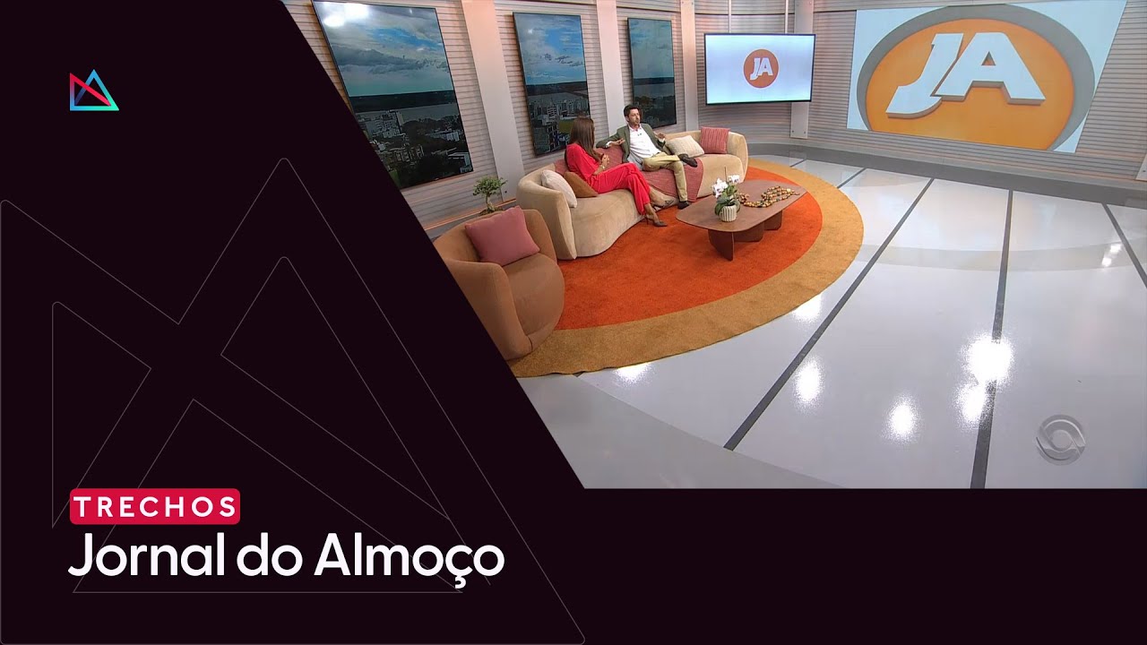 🔵 Jornal do Almoço: trechos da edição de segunda com nova cenografia na RBS TV (06/10/2025)