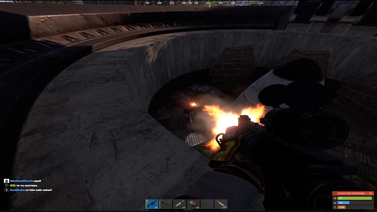 2 hour solo wipe - RUST