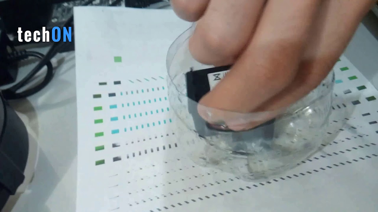 (Resolvido) Como recuperar cartucho de impressão - cartucho de impressora HP entupiu ressecado