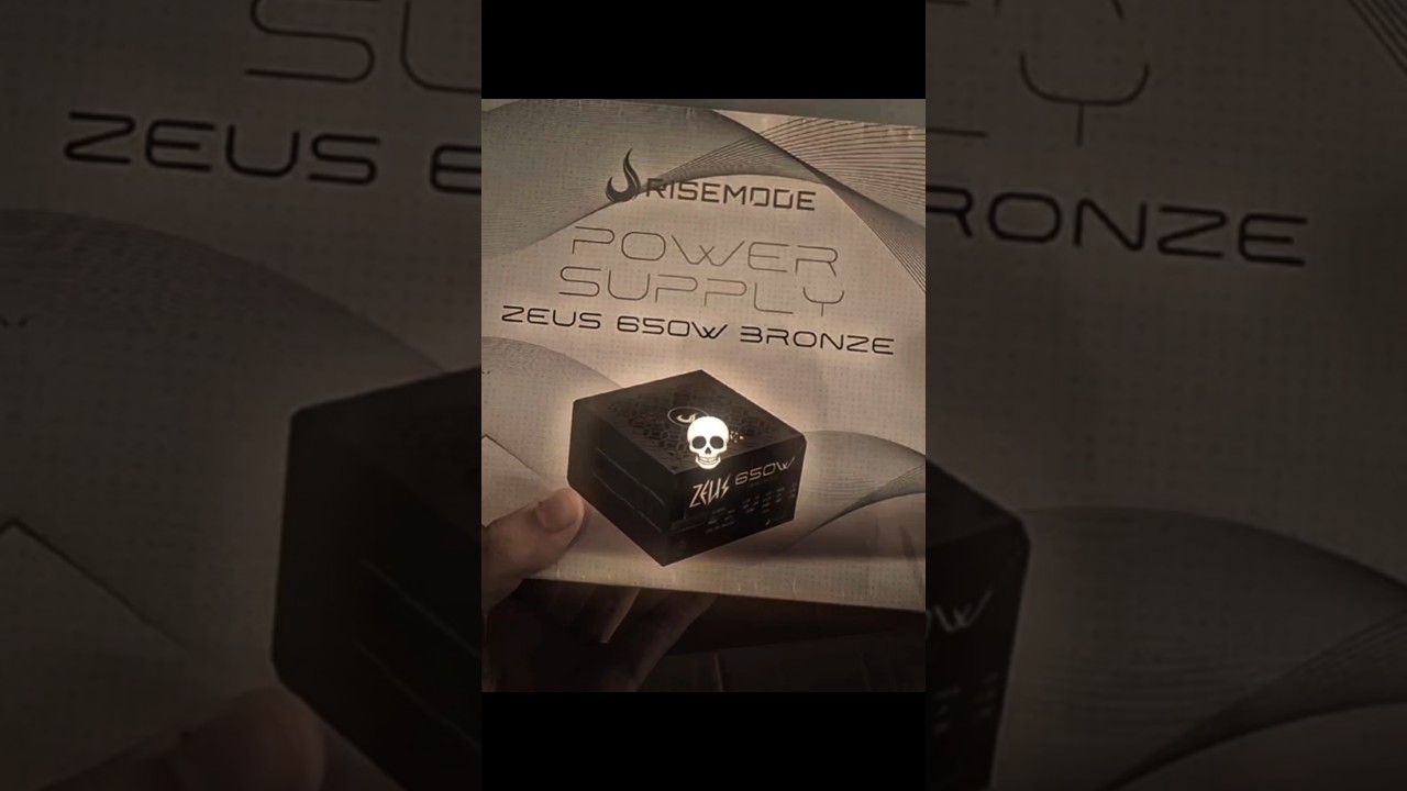 Fonte Rise Mode Zeus 650W (Para Meu Xeon!!) #fyp #fy #viral #explore #xeon