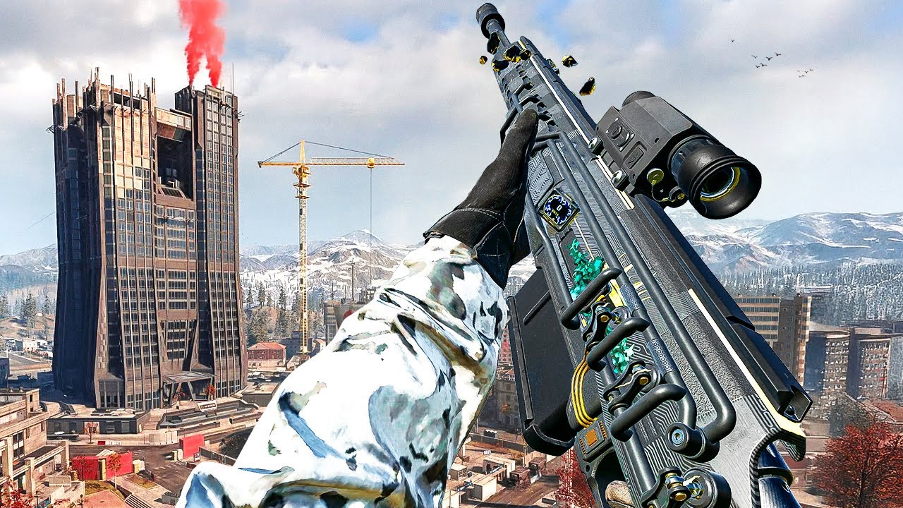 FINALLY Trying Thermal Snipers in Warzone Verdansk!