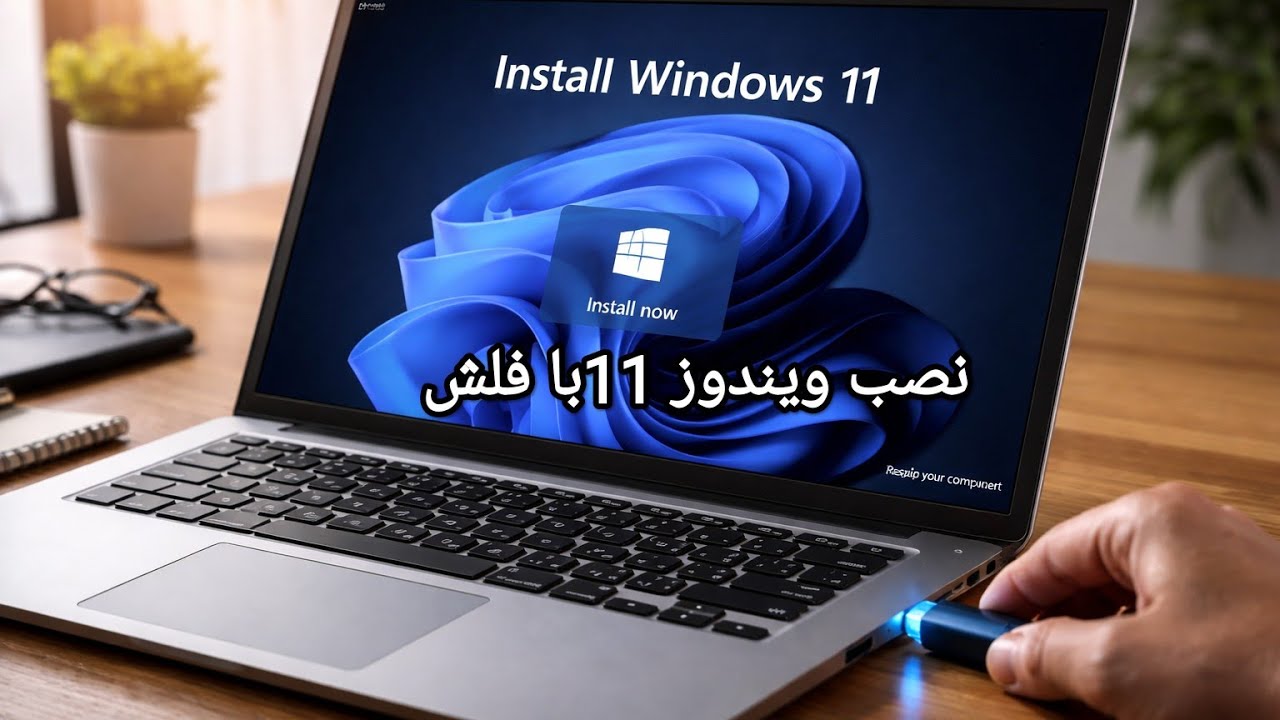 How to Install Windows11on Laptop Step-by-Step Complete Guide.USBبا 11اموزش نصب ویندوز #windows11
