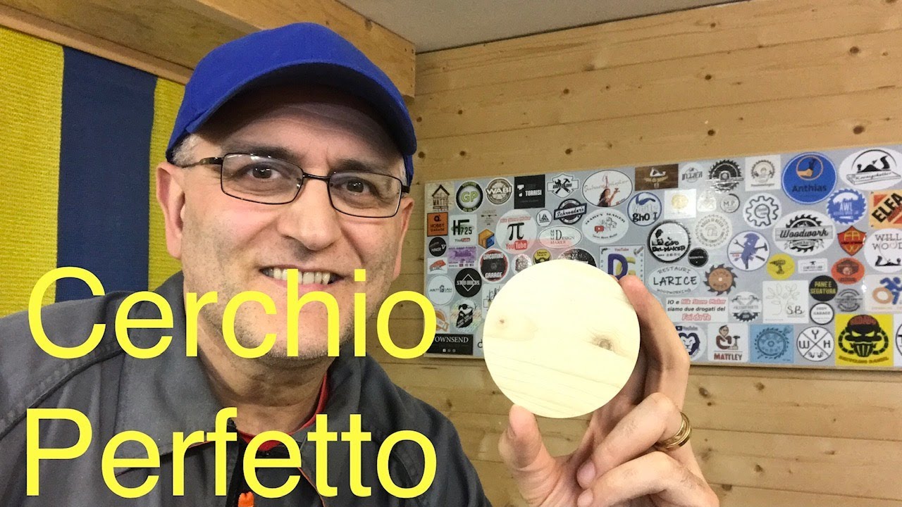 Come fare un Cerchio Perfetto in legno Fai da Te Wooden Circle