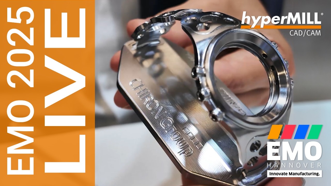 EMO 2023: The Bone Watch | hyperMILL | CHIRON
