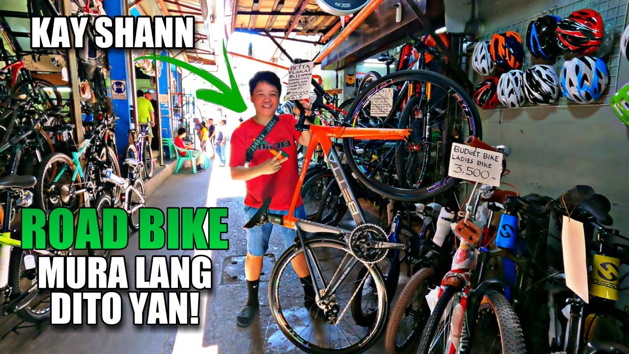 KAYA PALA DITO DAW SA KANILA MURA LANG ANG ROAD BIKE!