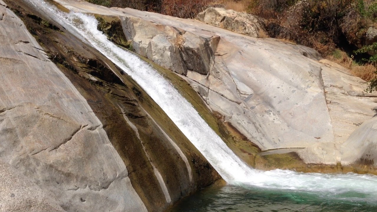 Waterslide on Wishon Fork Tule River, CA