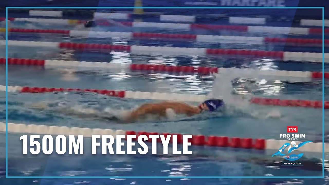 Dizotti, Kobrich and Gan Top 3 in Women's 1500M Freestyle | 2023 TYR Pro Swim Series Westmont