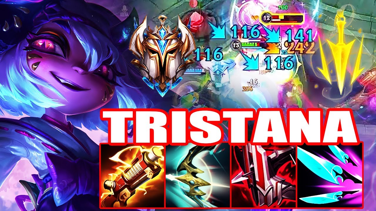 Wild Rift China Tristana - Challenger ADC Rank Gameplay