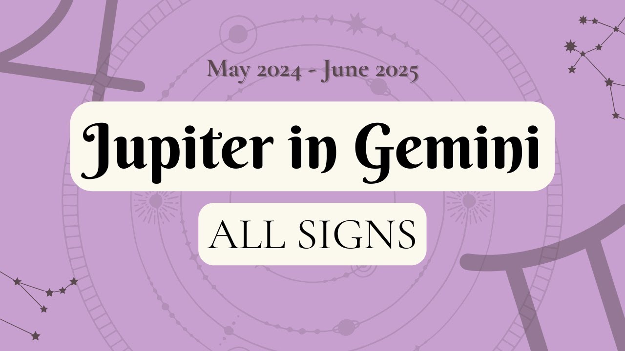 Jupiter in Gemini - ALL SIGNS - Astrology + Tarot