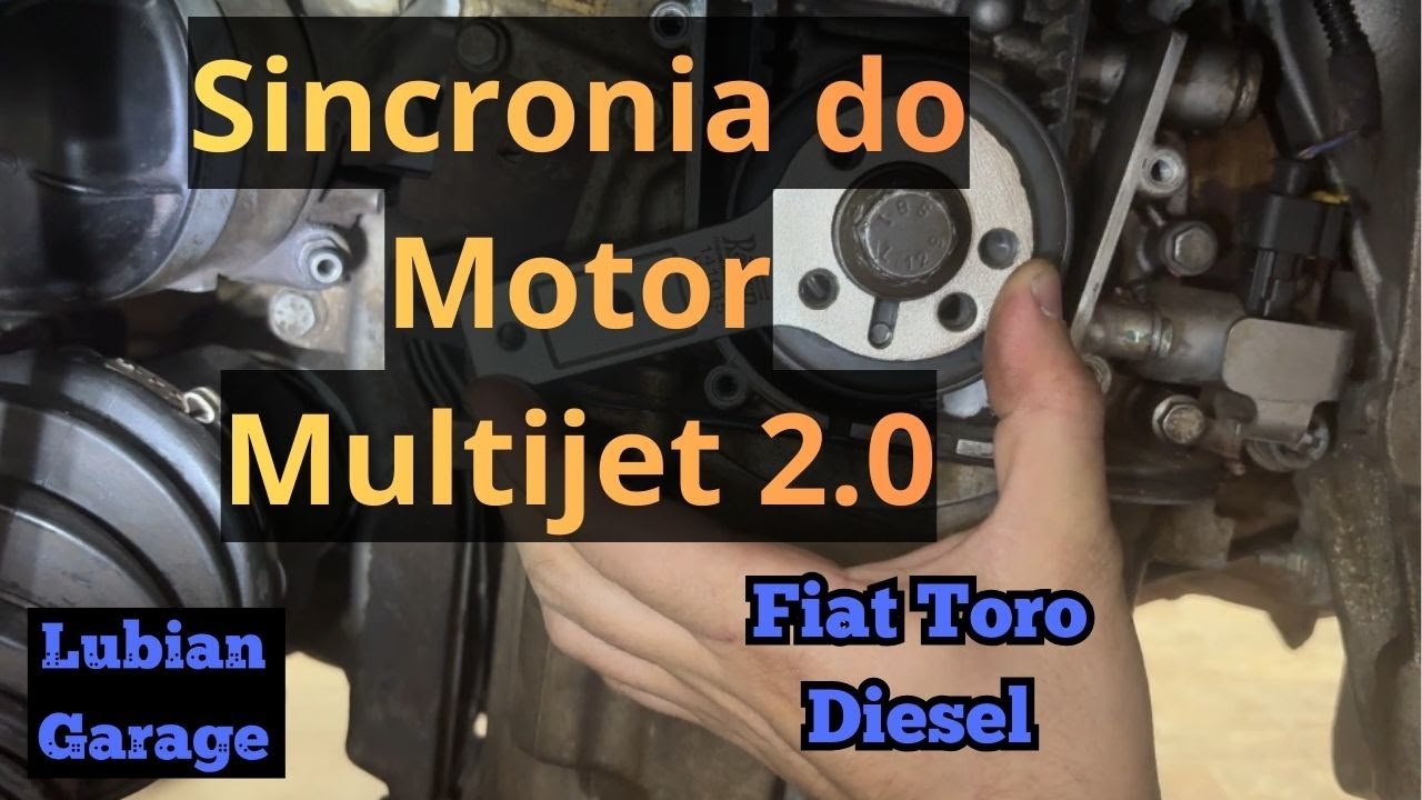 Procedimento de sincronia do motor  Multijet 2.0 Toro diesel