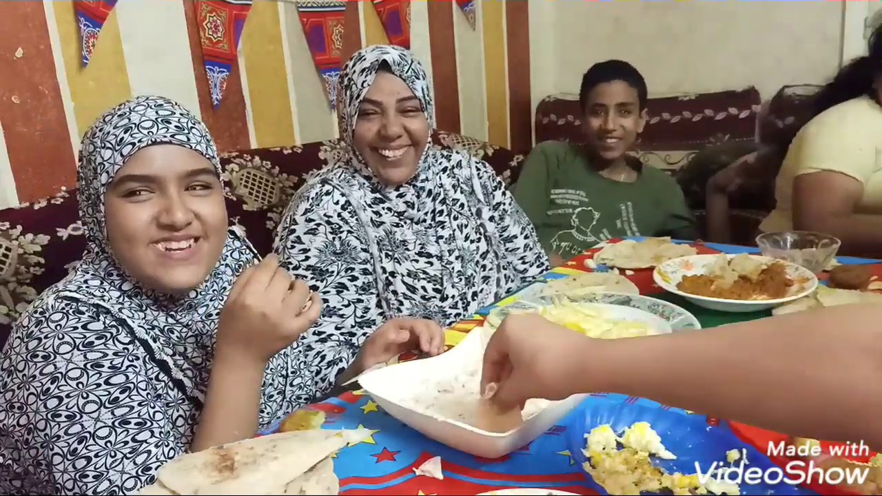 تعالوا شوفوا السحور اللي كان كله ضحك وهزار🤔