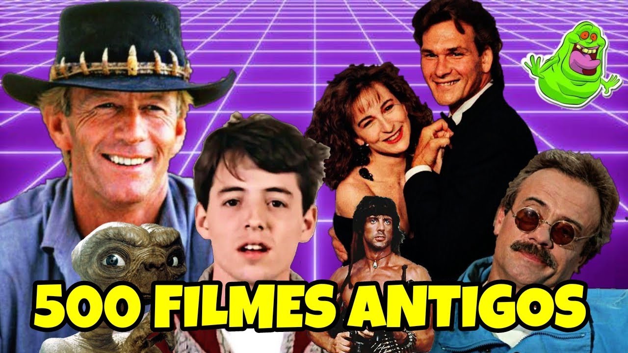 LISTA com 500 FILMES ANTIGOS  dos ANOS 70, 80, 90 e 2000 (Sess&atilde;o da Tarde, Tela Quente, intercine)
